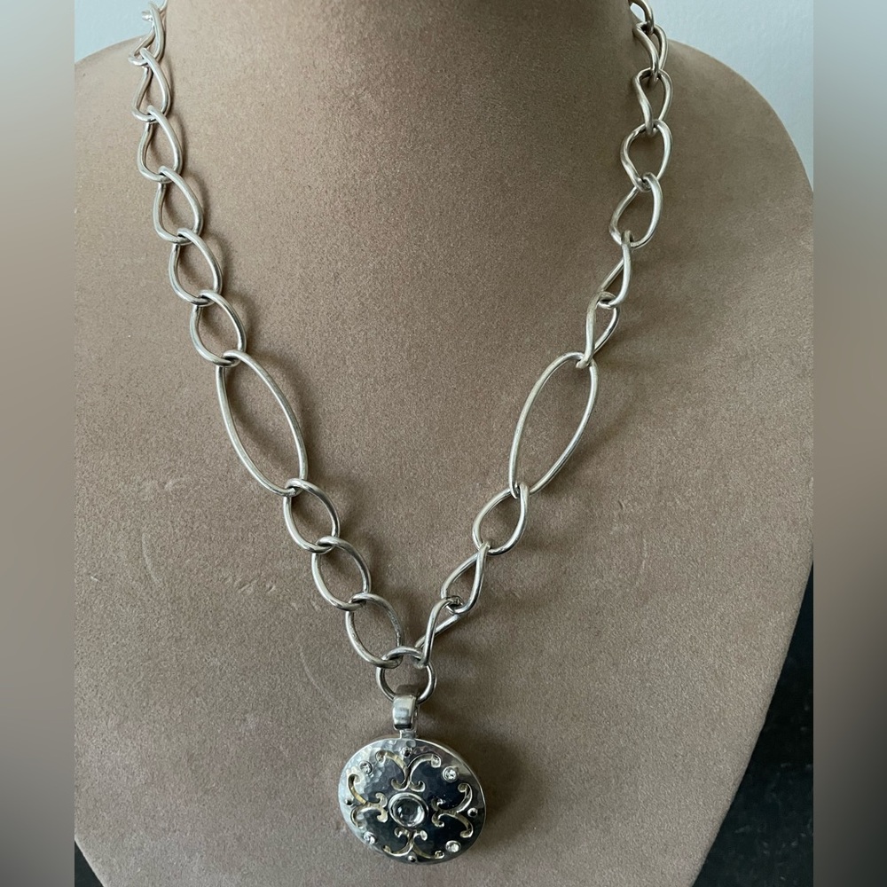 Brighton Saturn Versailles Reversible Necklace